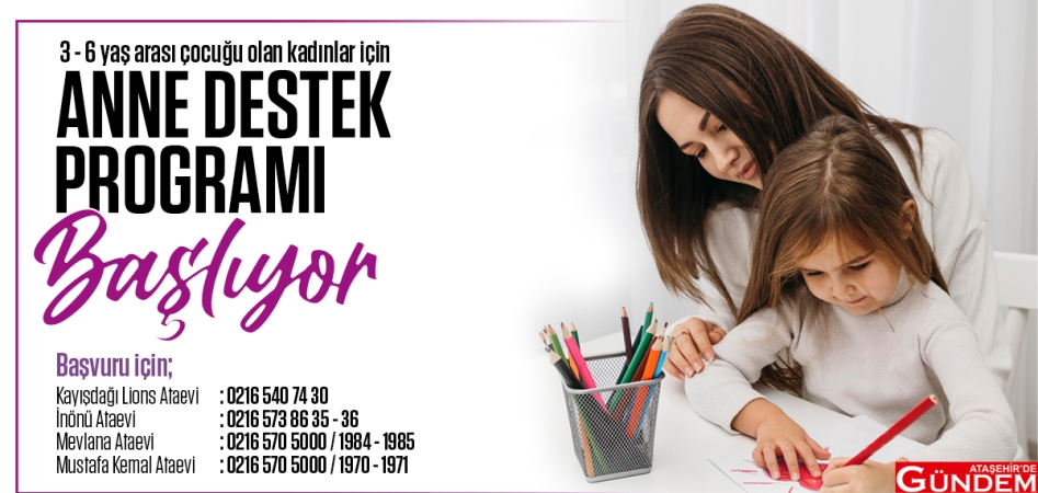 AÇEV VE BELEDİYE ANNELER İÇİN EL ELE VERDİ AÇEV ATAŞEHİRDE GÜNDEM